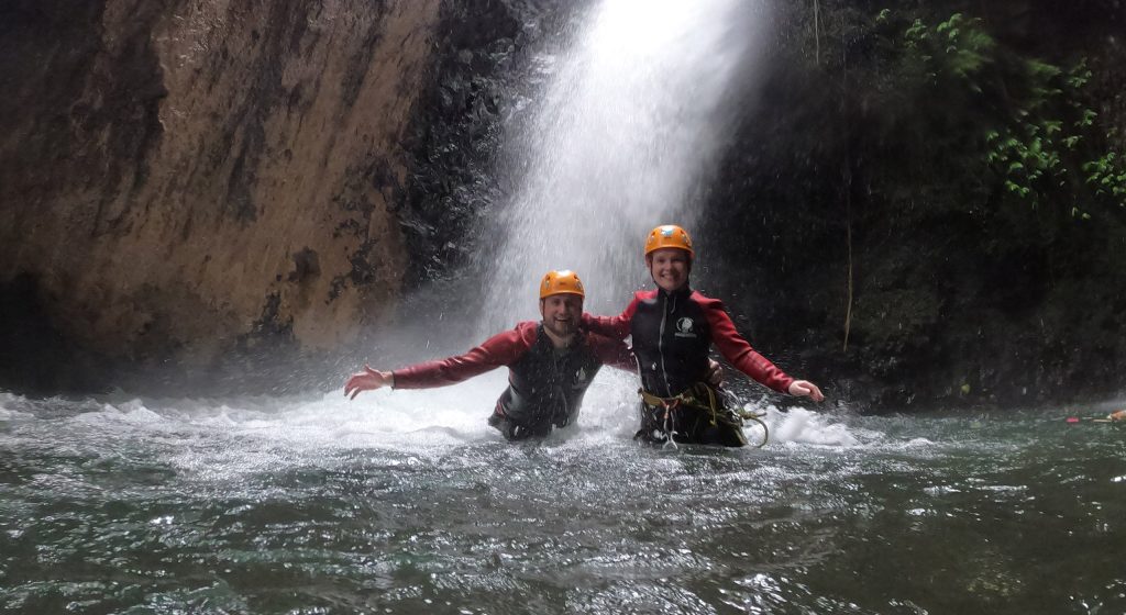 bali canyoning tour